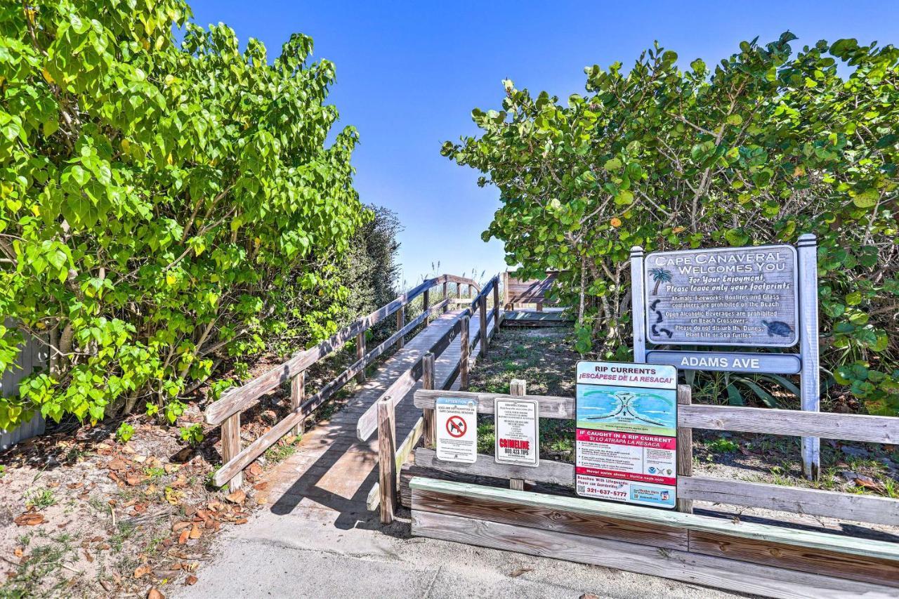 Cape Canaveral Home With Balcony Walk To Beach Exterior foto